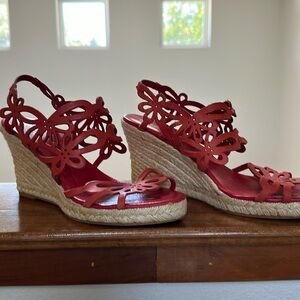 Wedge sandals. Size 39
